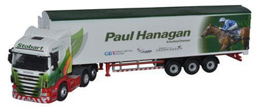 Oxford Diecast 76SHL07WF Stobart Lorry Paul Hanagan OO Gauge