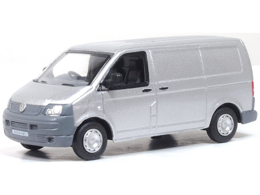 Oxford Diecast VW T5 Van Silver OO Gauge 76T5V006