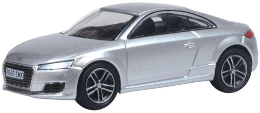 Oxford Diecast 76TT003  Audi TT Coupe Floret Silver OO Gauge
