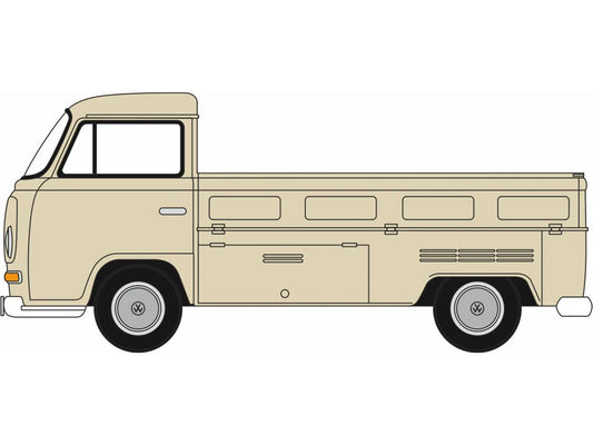 Oxford Diecast VW T2 Bay Window Pick Up Dakota Beige OD76VW034 OO Gauge