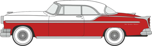 Oxford Diecast 1955 Chrysler New Yorker Deluxe Coupe Tango Red HO 87CNY55001