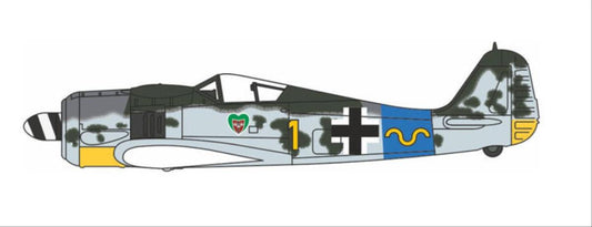 Oxford Aviation AC090S Focke Wulf 190A 15/JG 54 Hauptmann Rudolf Klemm 1:72