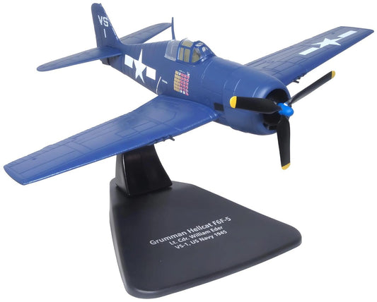 Oxford Aviation Grumman Hellcat F6F-5 US Navy 1945 Lt.Cdr.Willard E.Eder ODAC119 1:72