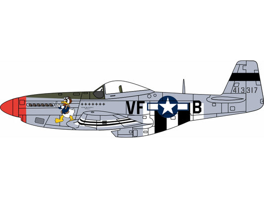 Oxford Aviation North American Mustang P51 Capt D R Emerson Debden (1:72)