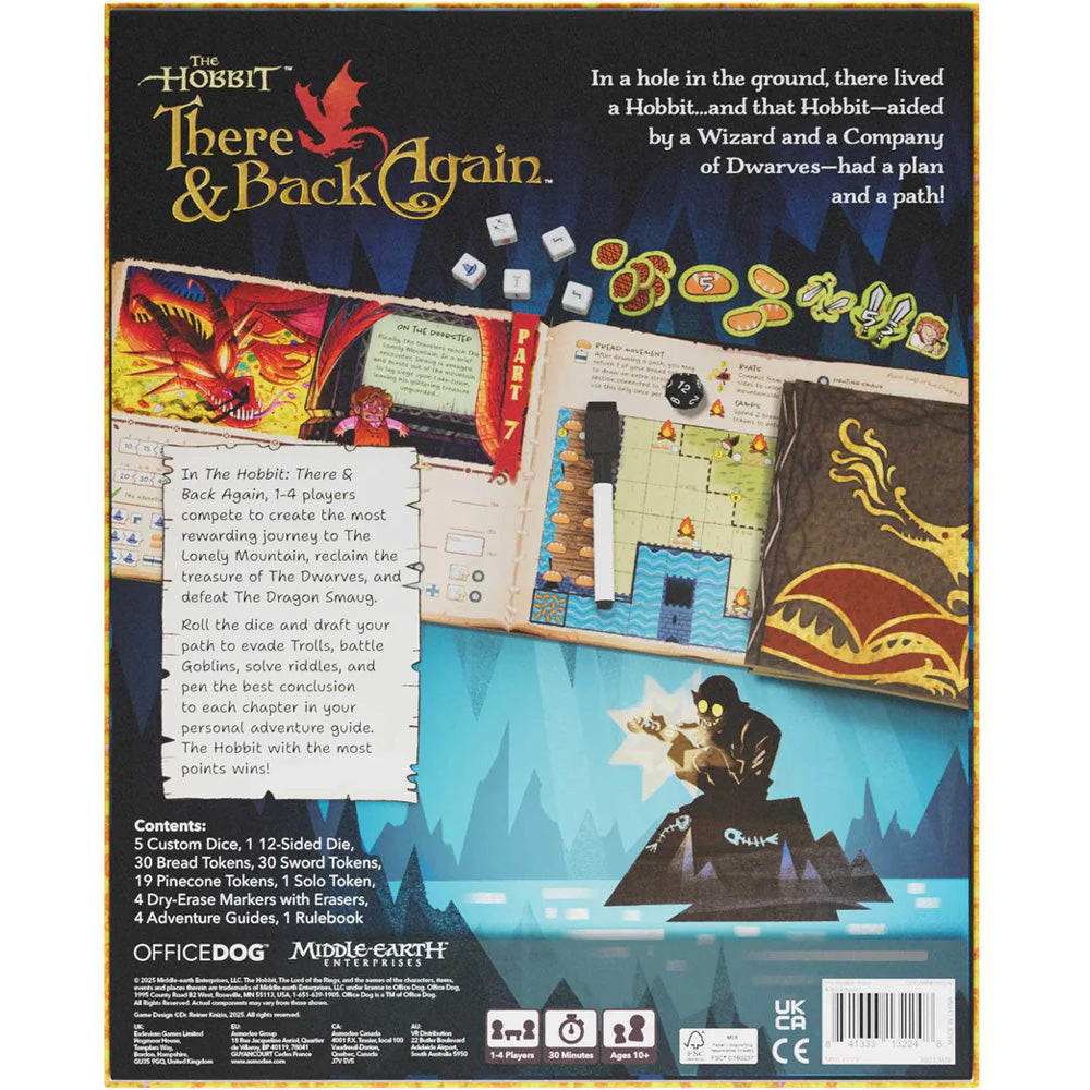 The Hobbit: There and Back Again Board Game