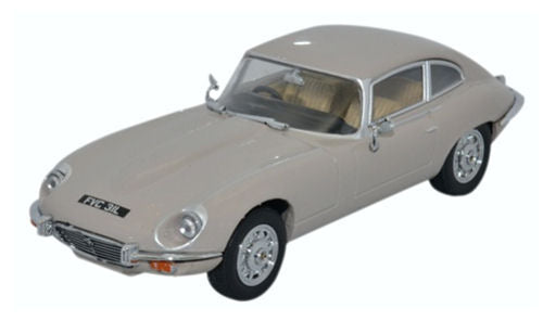 Oxford Diecast JAGV12005 Jaguar V12 E Type Coupe Ascot Fawn 1:43