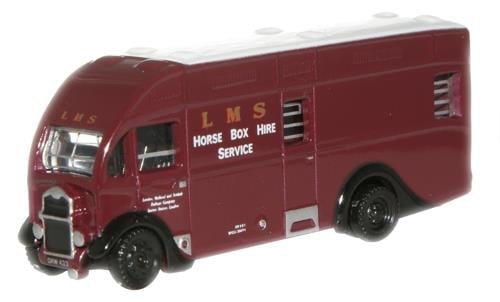 Oxford Diecast NAH005 Albion Horsebox LMS N Gauge