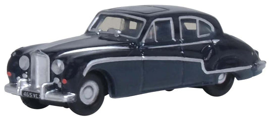 Oxford Diecast NJAG8003  Jaguar MkVIII Indigo Blue/Cotswold Blue N Gauge