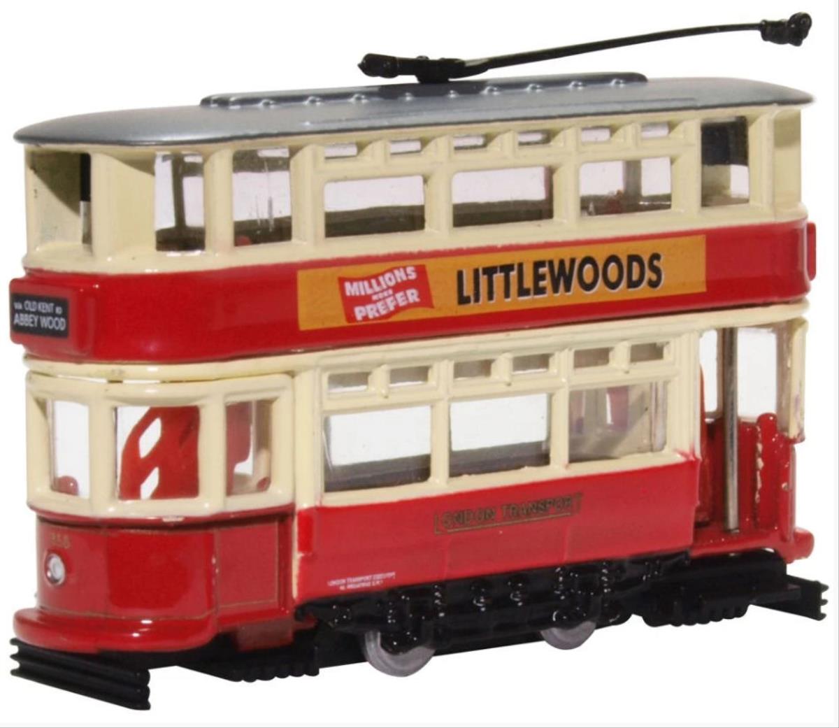 Oxford Diecast NTR008 Tram London Transport N Gauge