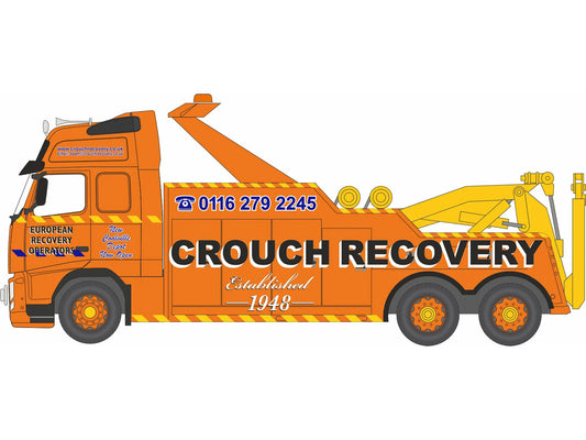 Oxford Diecast Volvo Recovery Truck Crouch Recovery ODNVOL09REC N Gauge