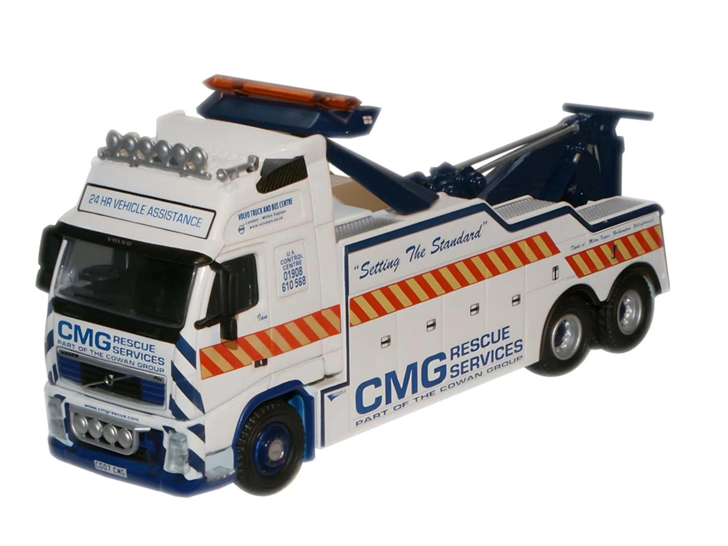 Oxford Diecast Volvo FH Recovery Truck CMG ODVOL07REC OO Gauge
