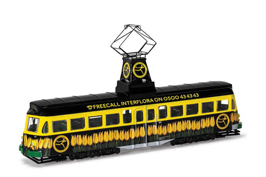 Corgi OM44013 Brush Railcoach Blackpool Transport/Interflora 1:76 Diecast Model