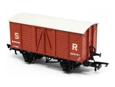 Oxford Rail Banana Van Patched SR 632849 OR76BAN004 OO Gauge