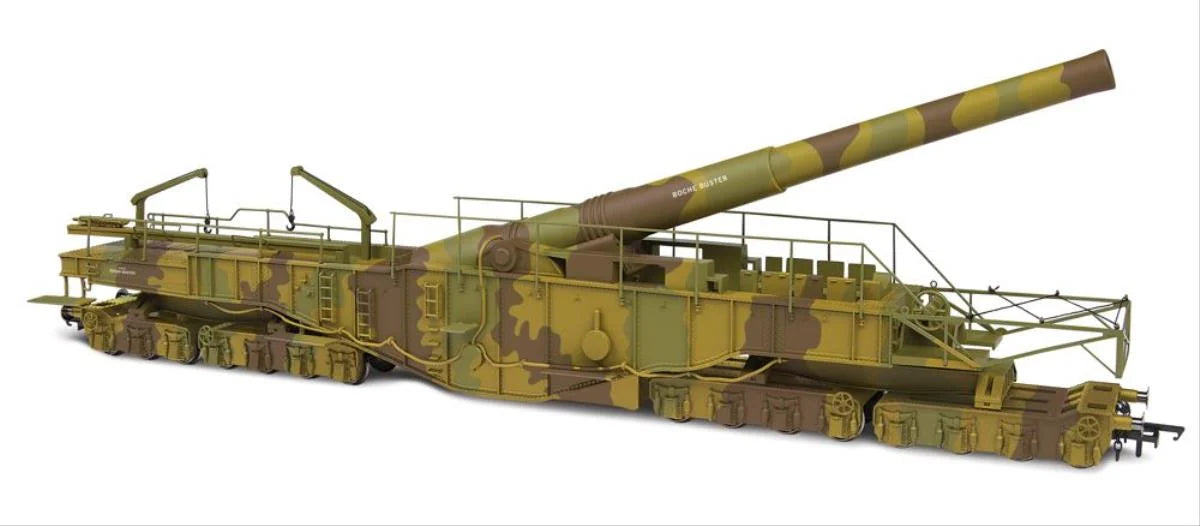 Oxford Rail Rail Gun WWI Boche Buster OR76BOOM03 OO Gauge