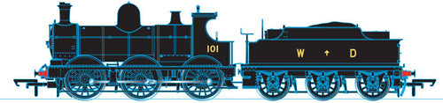 Oxford Rail 76DG006 Dean Goods Steam Locomotive War Department OO Gauge