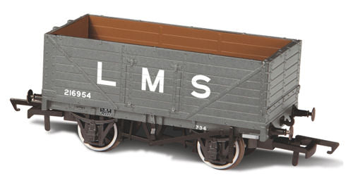 Oxford Rail 76MW7036  7 Plank Wagon LMS 216954 OO Gauge