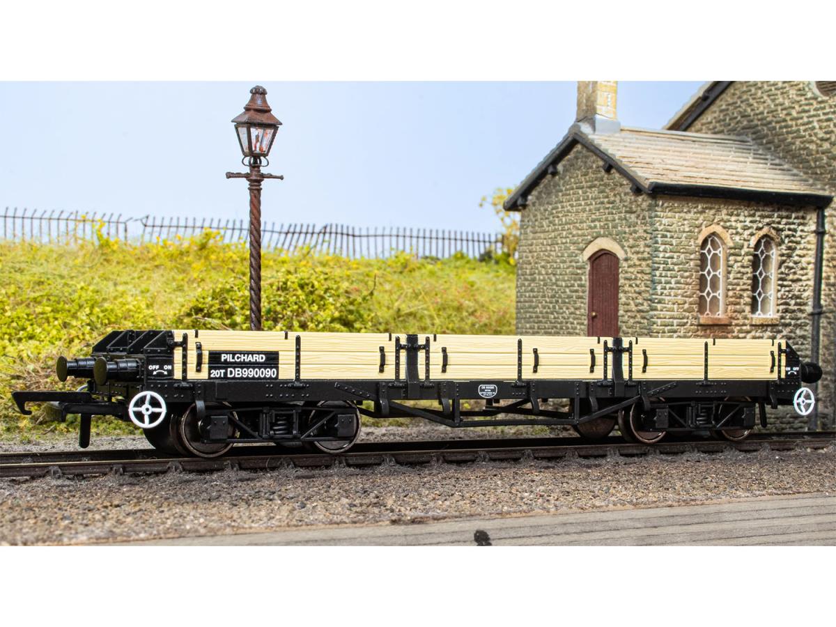 Oxford Rail Pilchard Wagon BR Unpainted Wood DB990090 OR76PIL004A OO Gauge