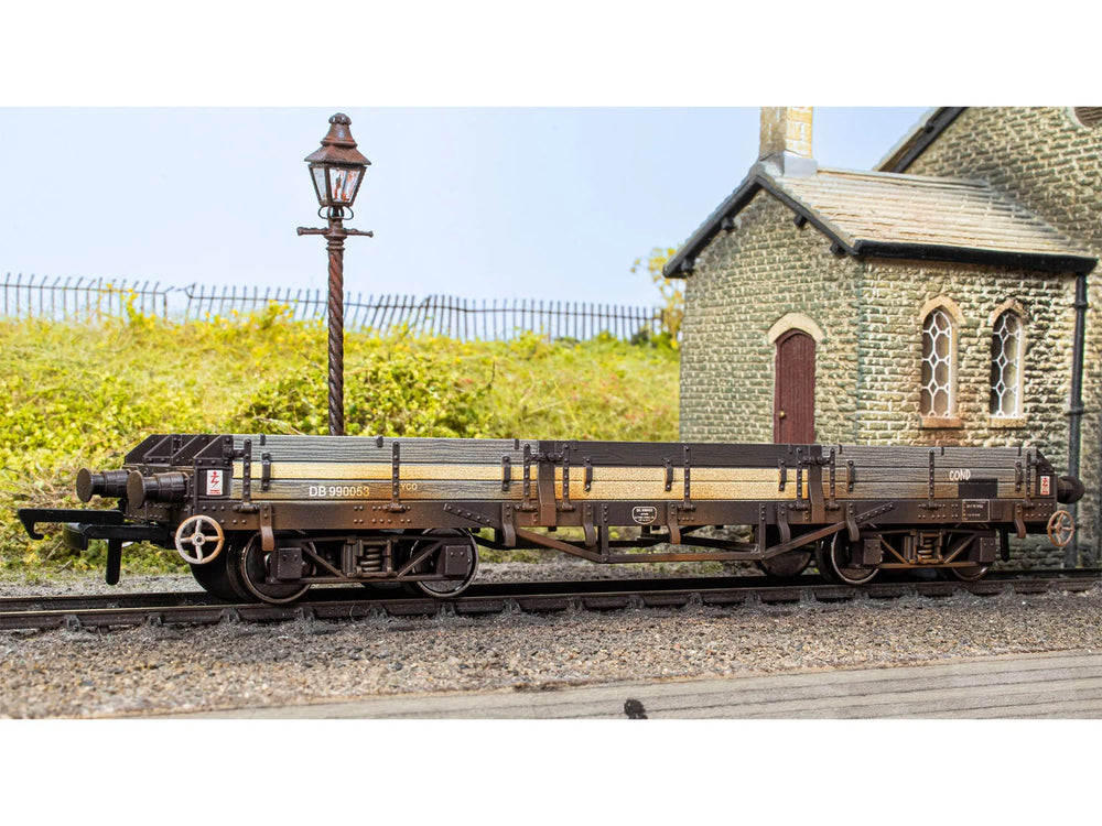 Oxford Rail Pilchard Wagon BR Condemned DB990053 OR76PIL007W OO Gauge