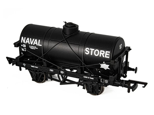 Oxford Rail 12t Tank Wagon Naval Store Department No.87 OR76TK2009 OO Gauge