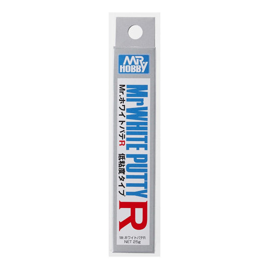 Mr. Hobby Mr.White Putty R - P-123 - 25g Low Viscosity Model Putty