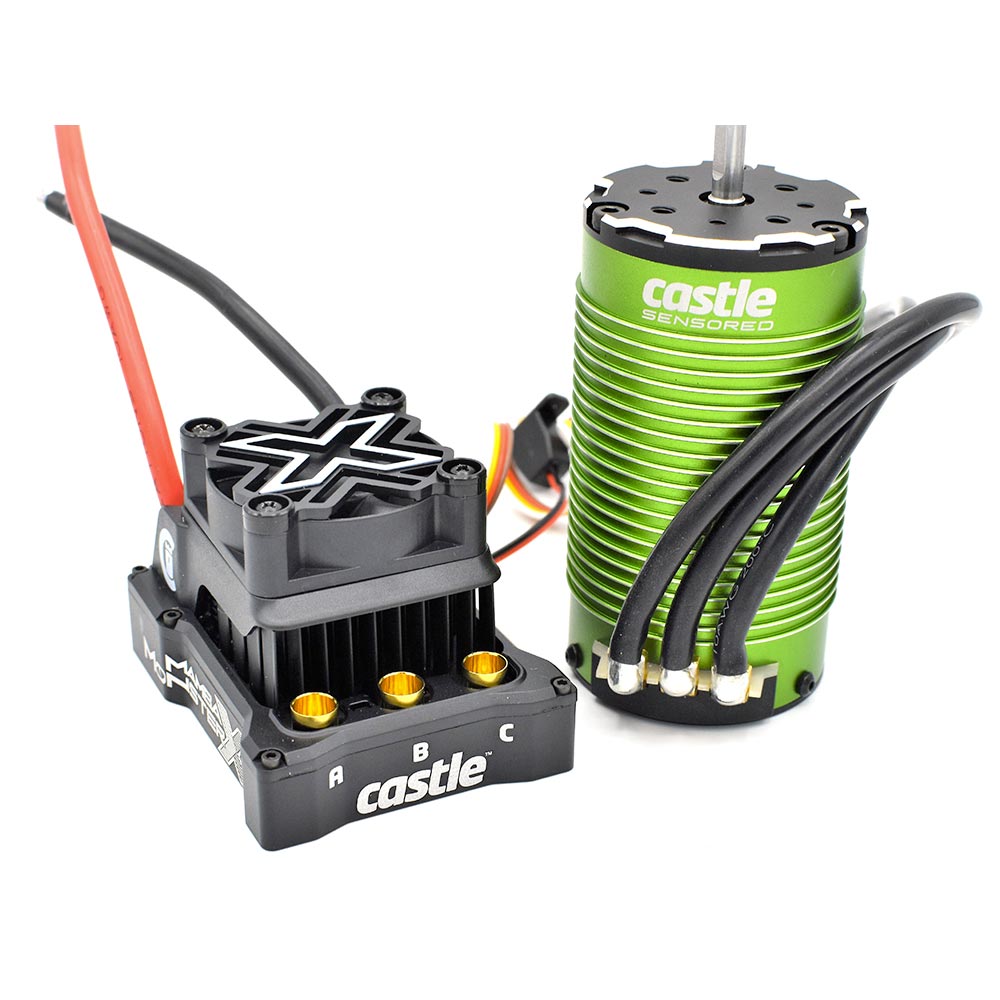 Castle Mamba Monster X 8S 33.6V ESC w/1717-1650KV Sensored Motor P-CC010-0165-02