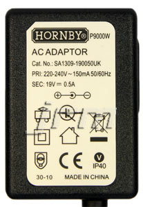 HORNBY Scalextric P9000 P9000W Transformer for R8250 R7229