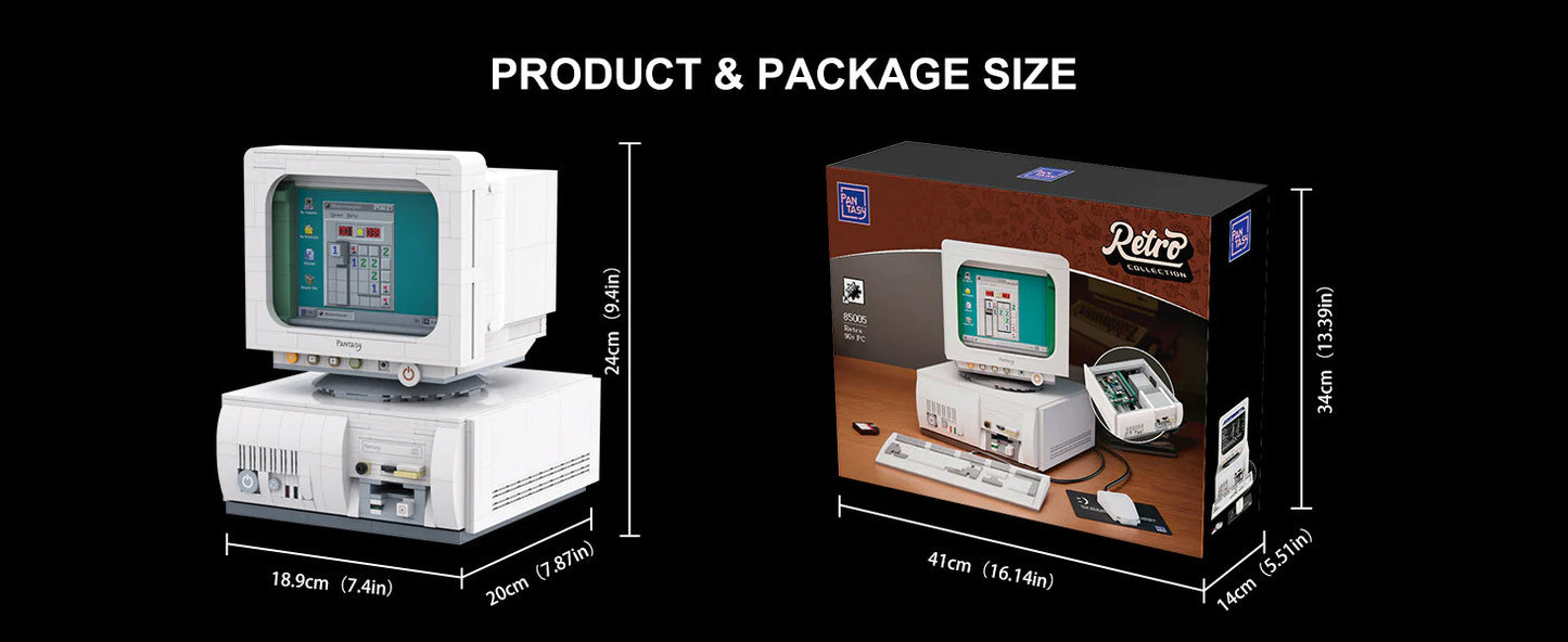 Pantasy Retro 90s Desktop PC - 1634pcs PA85005