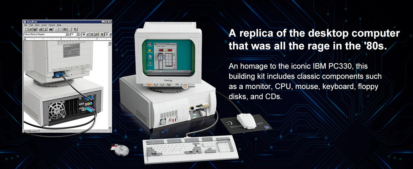 Pantasy Retro 90s Desktop PC - 1634pcs PA85005