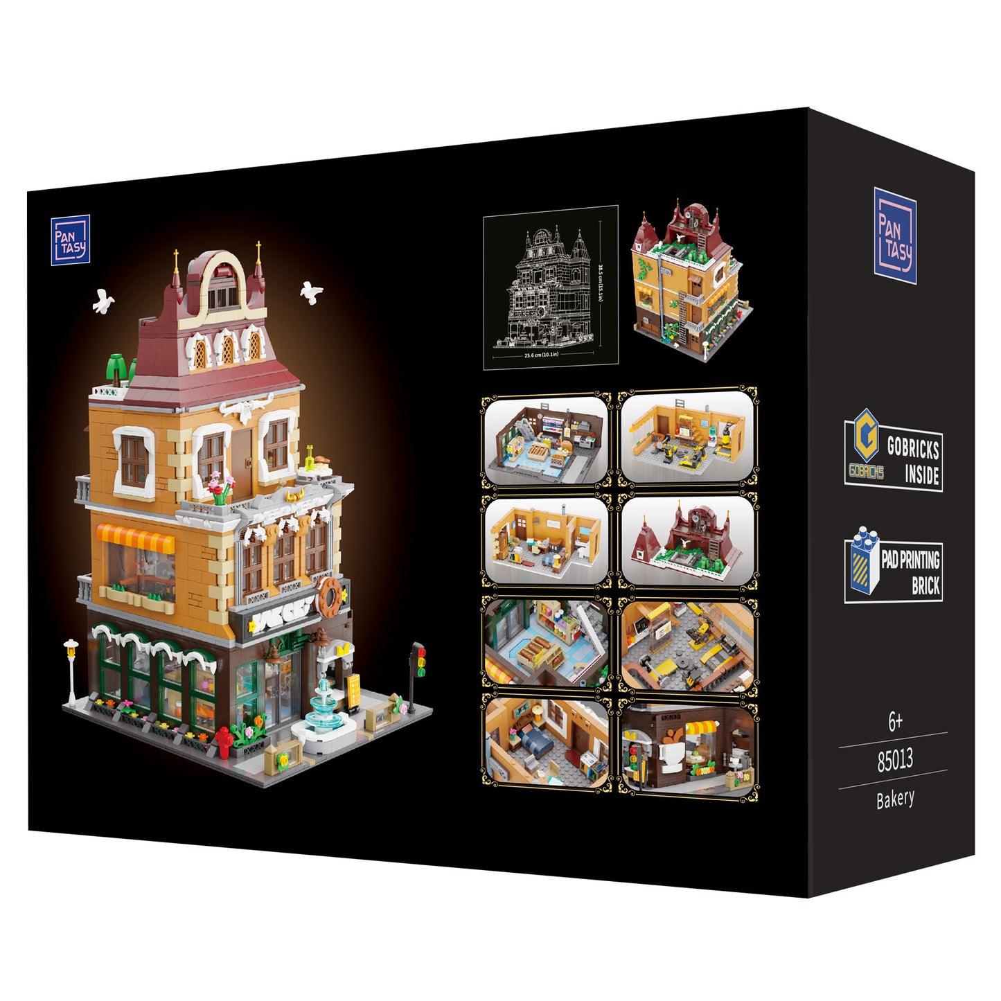 Pantasy Bakery (4-Storey Building) - 2663pcs PA85013
