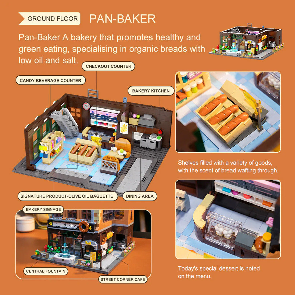 Pantasy Bakery (4-Storey Building) - 2663pcs PA85013