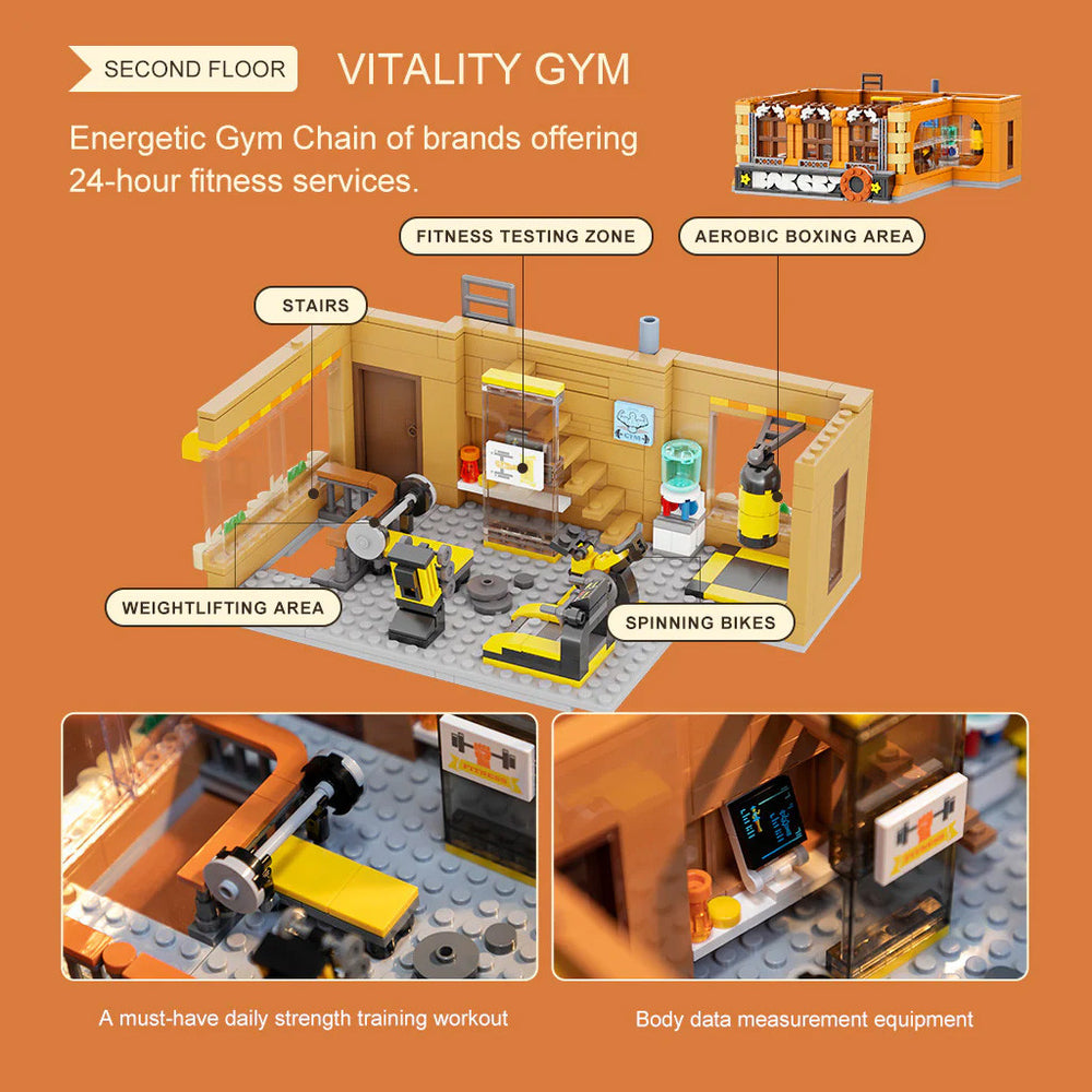 Pantasy Bakery (4-Storey Building) - 2663pcs PA85013