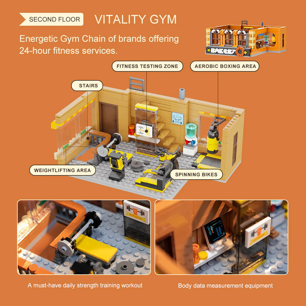 Pantasy Bakery (4-Storey Building) - 2663pcs PA85013