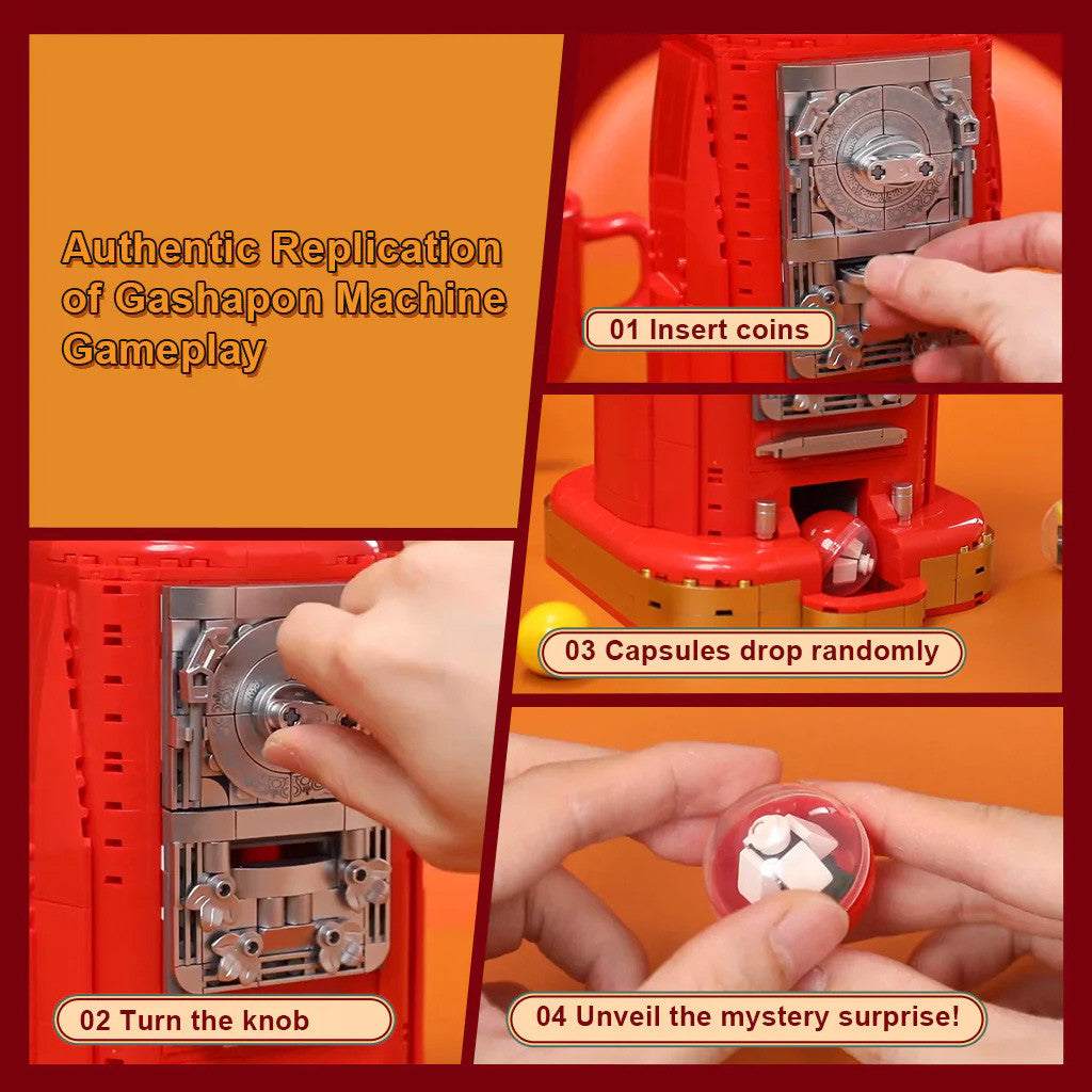 Pantasy Retro Gumball Machine - 936pcs PA85016
