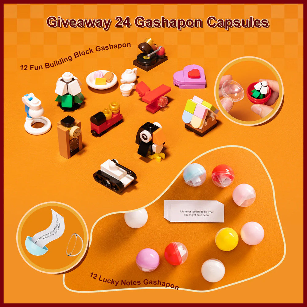 Pantasy Retro Gumball Machine - 936pcs PA85016