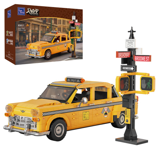 Pantasy New York Yellow Taxi Cab - 1601pcs PA85017