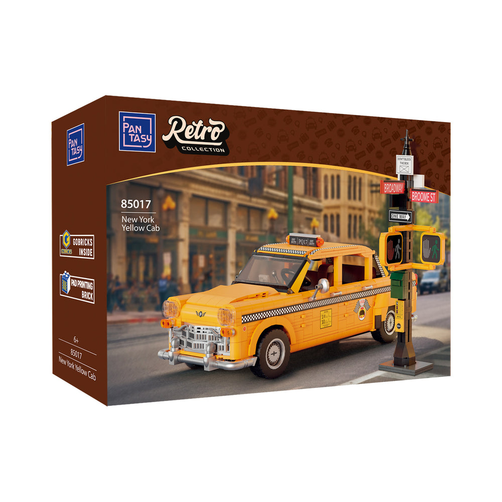 Pantasy New York Yellow Taxi Cab - 1601pcs PA85017