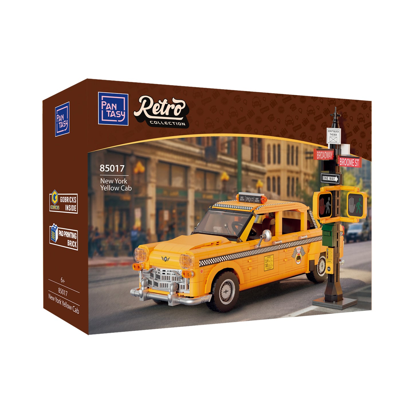 Pantasy New York Yellow Taxi Cab - 1601pcs PA85017