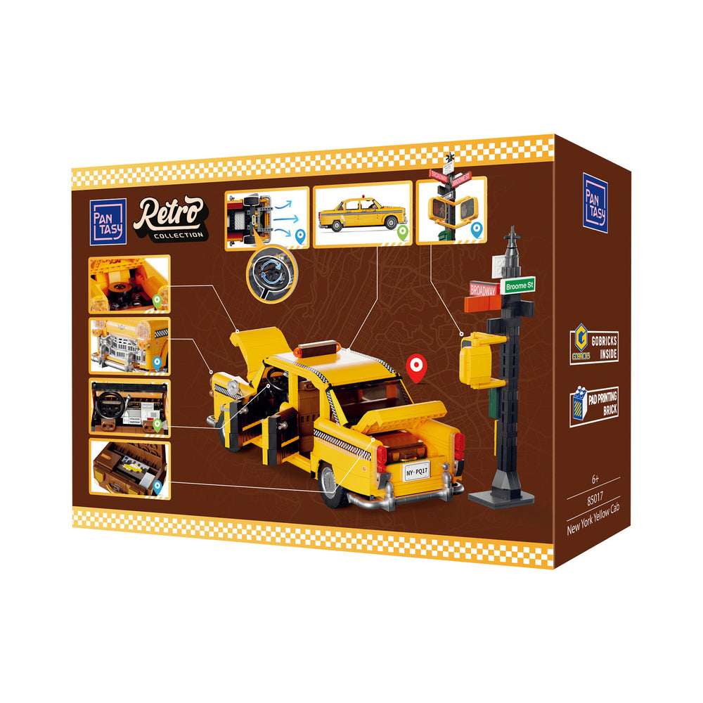 Pantasy New York Yellow Taxi Cab - 1601pcs PA85017