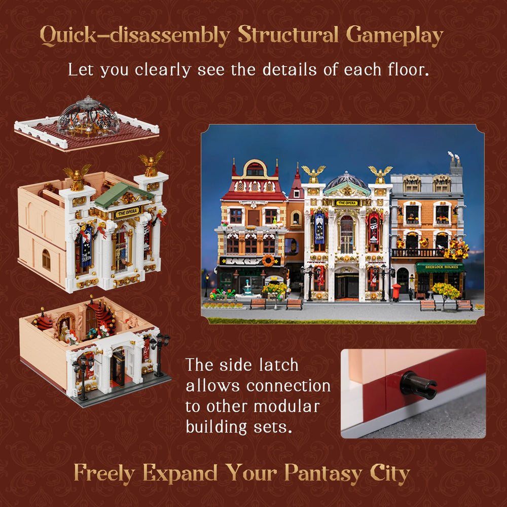 Pantasy The Opera Building - 3518pcs PA85019