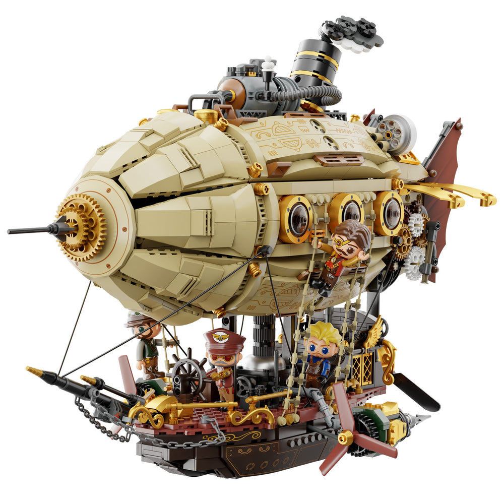Pantasy Steampunk Airship - 1949pcs PA85021