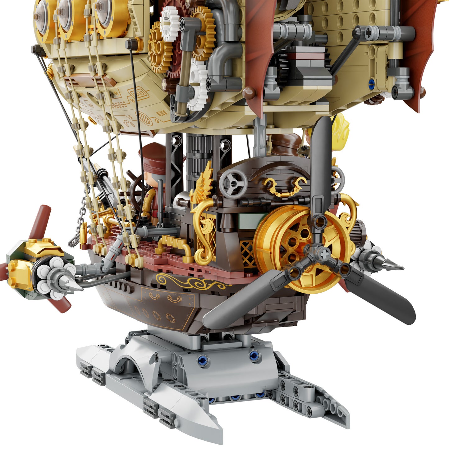 Pantasy Steampunk Airship - 1949pcs PA85021