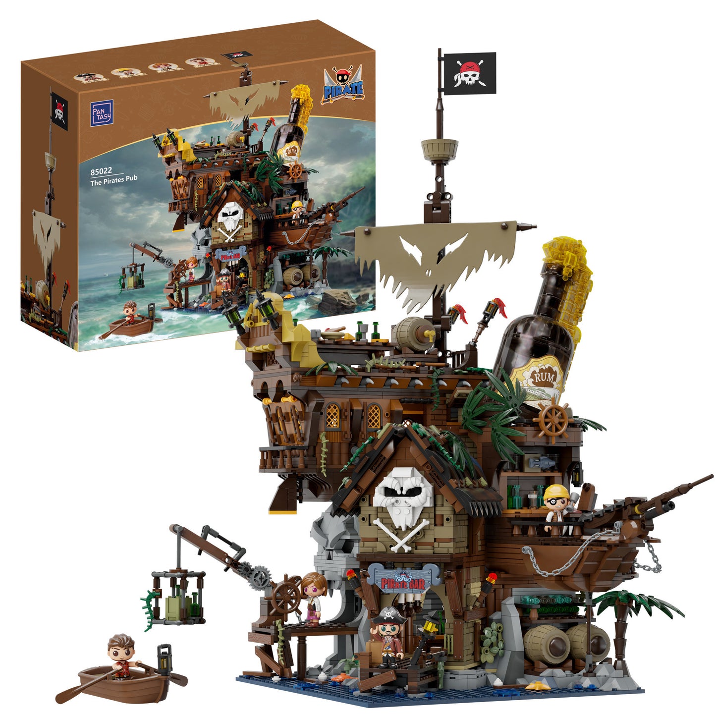 Pantasy The Pirates Pub Ship Building - 2814pcs PA85022