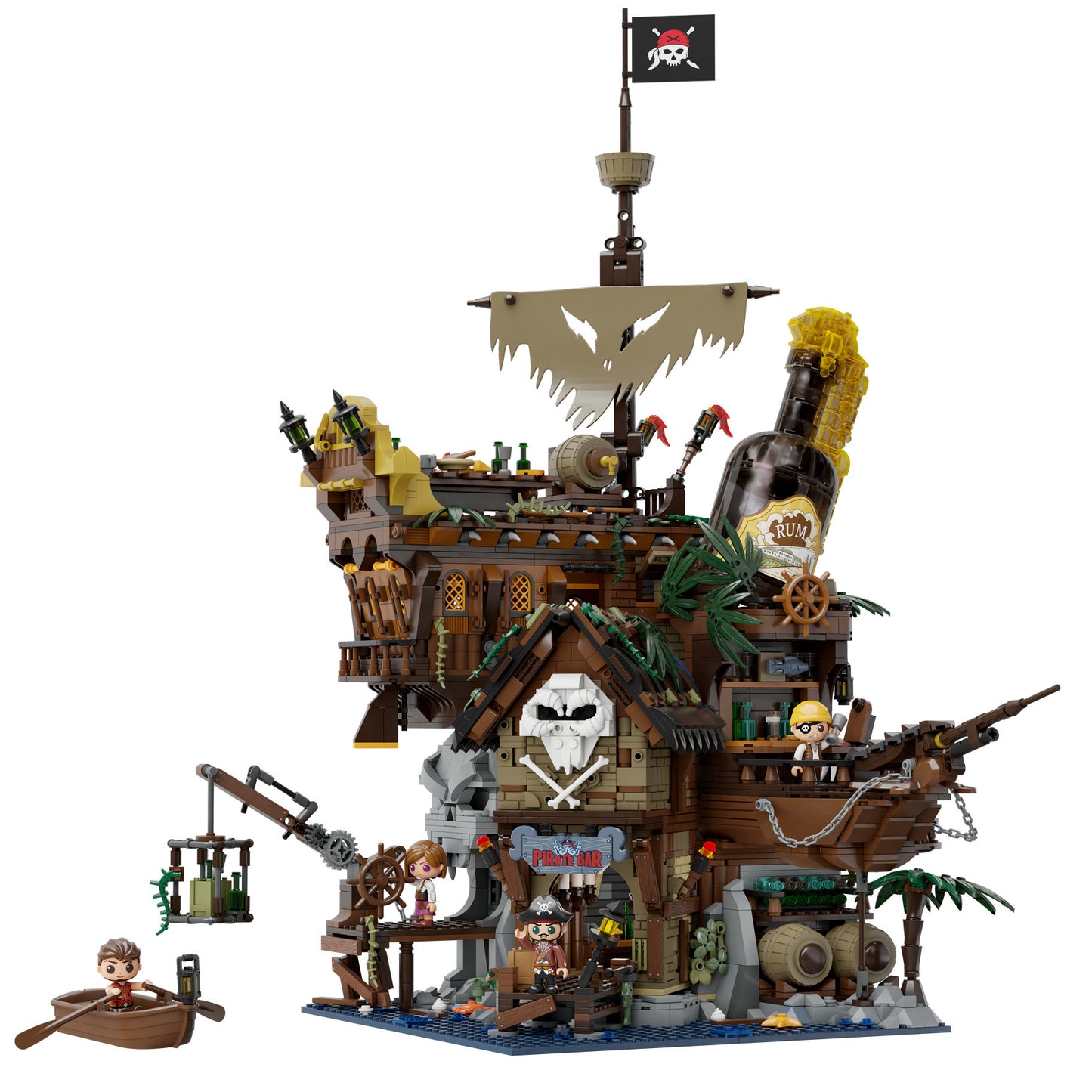 Pantasy The Pirates Pub Ship Building - 2814pcs PA85022