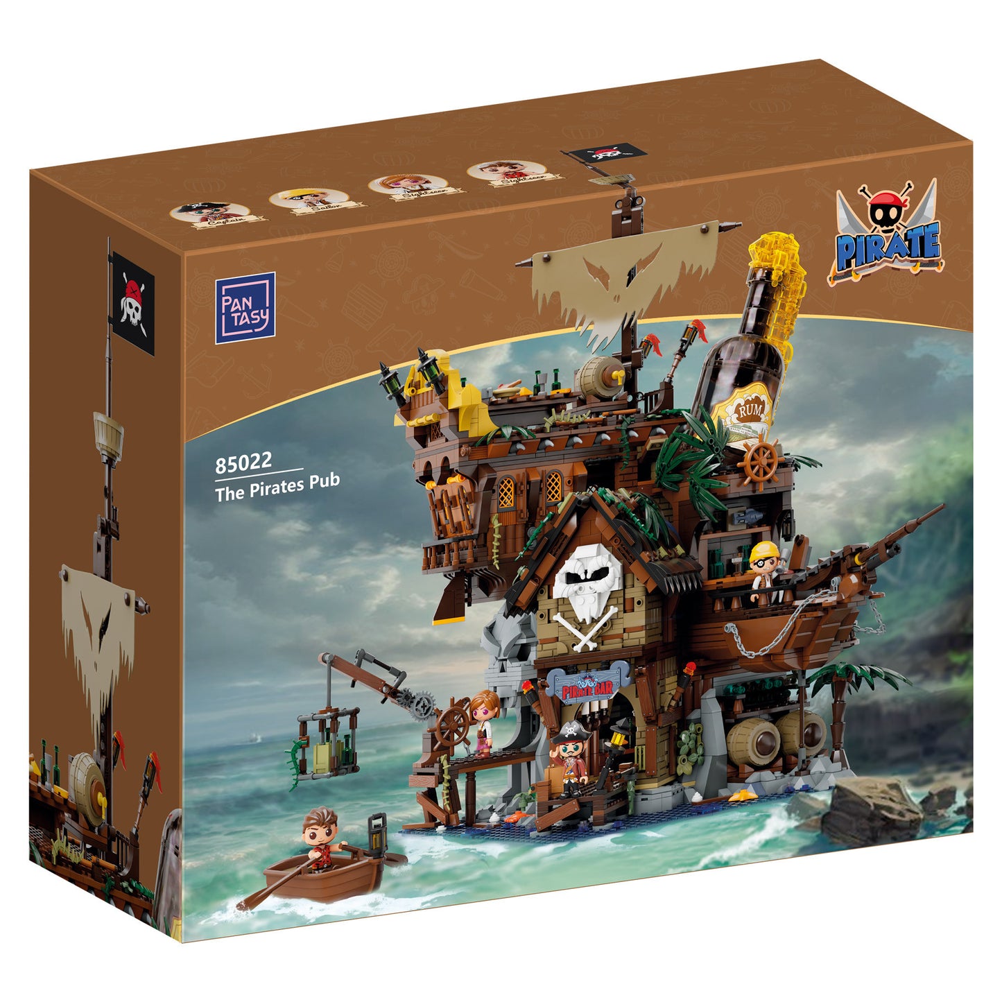 Pantasy The Pirates Pub Ship Building - 2814pcs PA85022