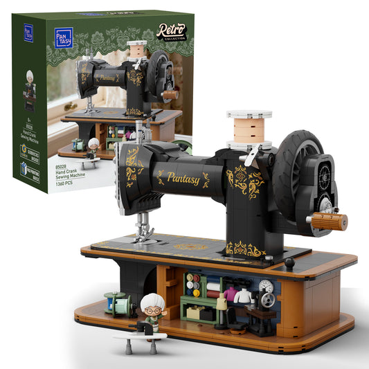 Pantasy Antique Hand Crank Sewing Machine - 1360pcs PA85028