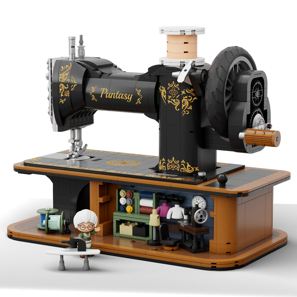 Pantasy Antique Hand Crank Sewing Machine - 1360pcs PA85028