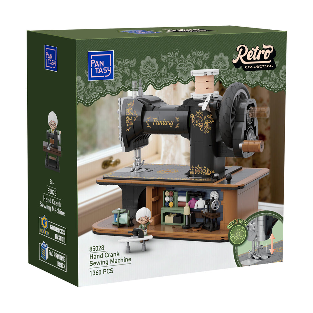 Pantasy Antique Hand Crank Sewing Machine - 1360pcs PA85028