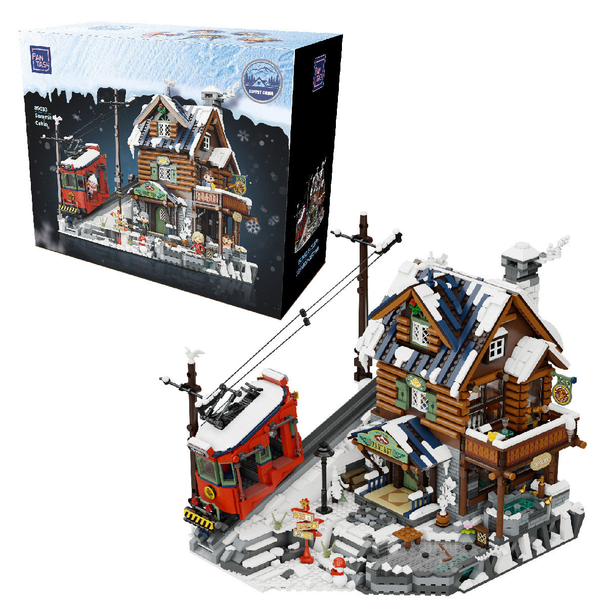 Pantasy Mountain Summit Ski Cabin - 3135pcs PA85033