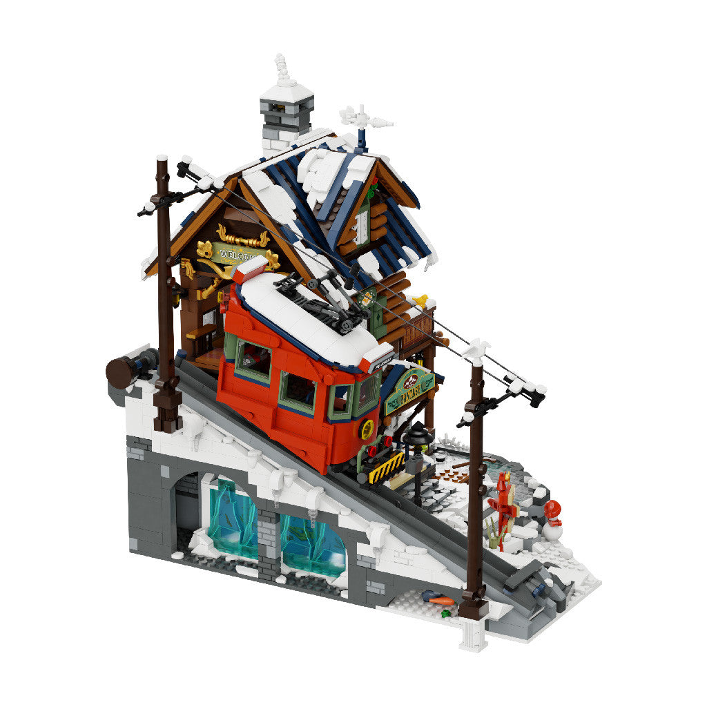 Pantasy Mountain Summit Ski Cabin - 3135pcs PA85033