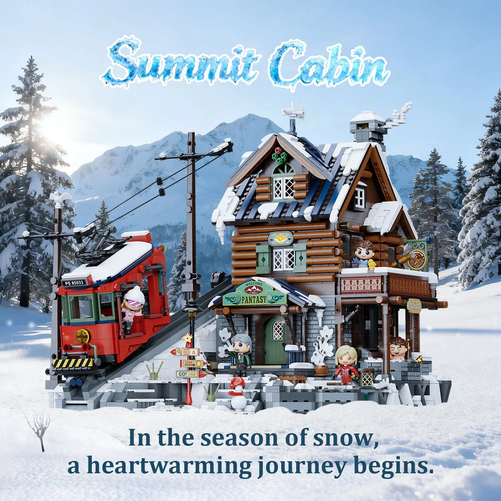 Pantasy Mountain Summit Ski Cabin - 3135pcs PA85033